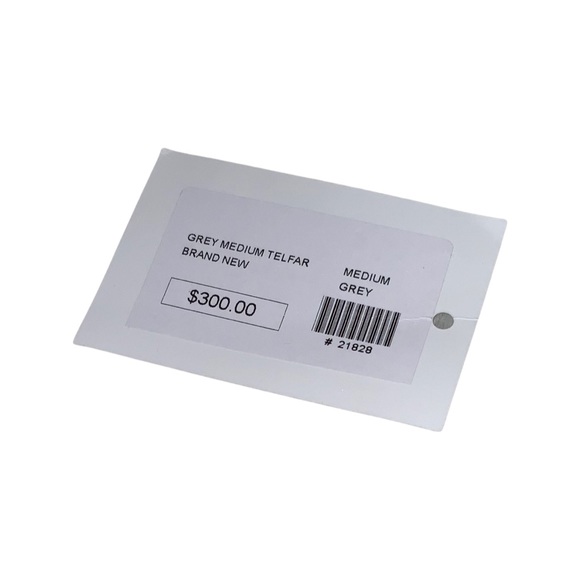 Telfar 🔥AUTHENTIC🔥 Preowned Medium Grey Shopping Bag EST. 2005, NYC 🚨SOLD🚨 - Picture 14 of 15